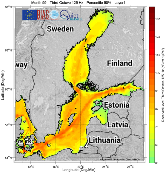 Itämeren melukartta